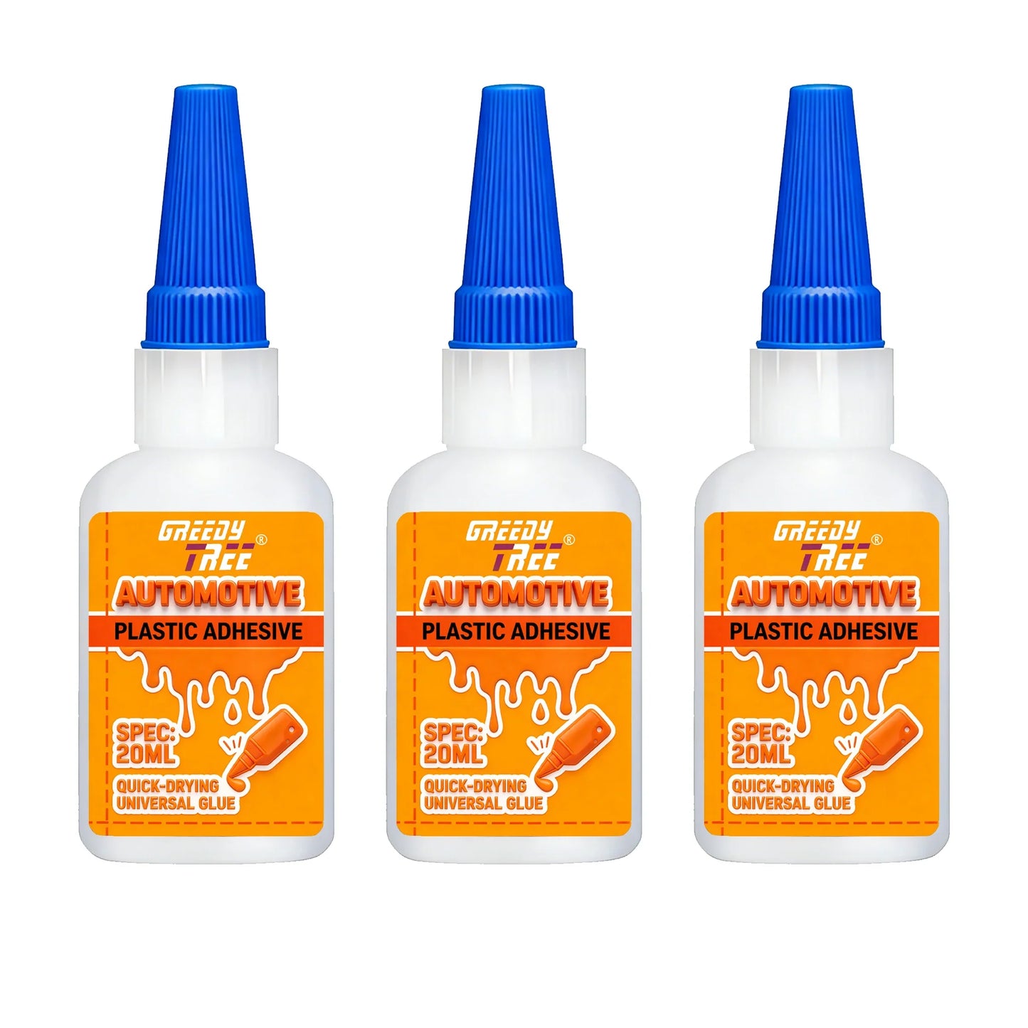Automotive Plastic Adhesive – Universal Quick-Dry Car Repair Glue