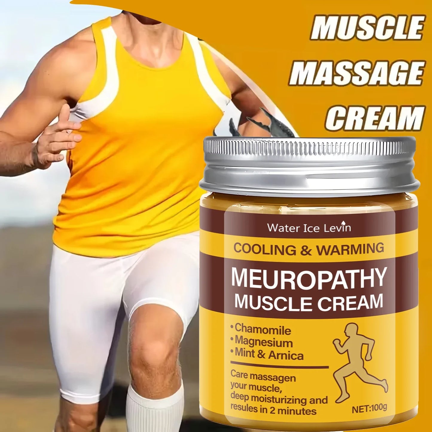 Cooling & Warming Body Cream with Chamomile & Magnesium | 100g