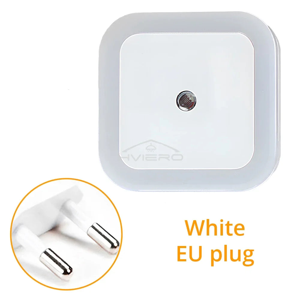 Motion Sensor LED Night Light – Plug-In Smart Wall Lamp