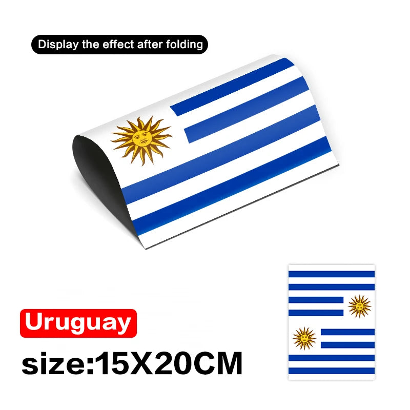 2026 World Cup National Flag Car Sticker | Waterproof Decal