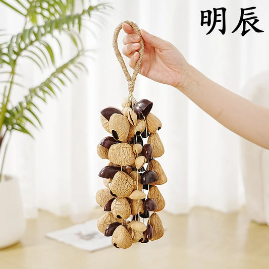 Hand Ringing Three Fruit Mix 5 12 Shell Handmade Indonesian Imported Peaceful Pleasures Health and Wellness