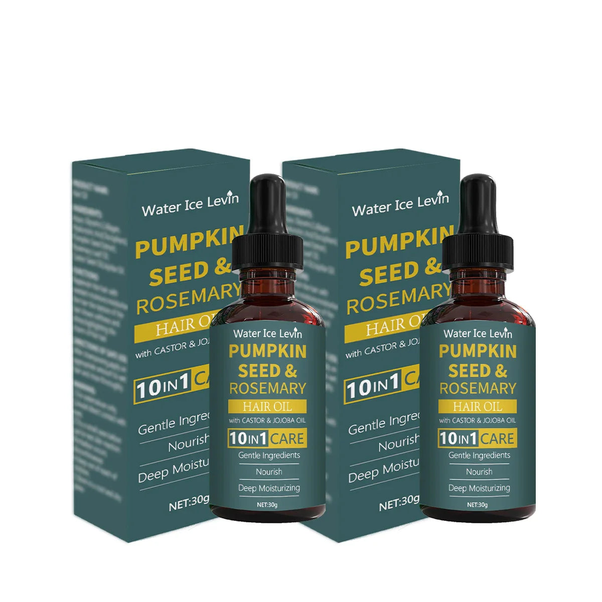 Pumpkin Seed & Rosemary Hair Oil – 10-in-1 Nourishing Blend