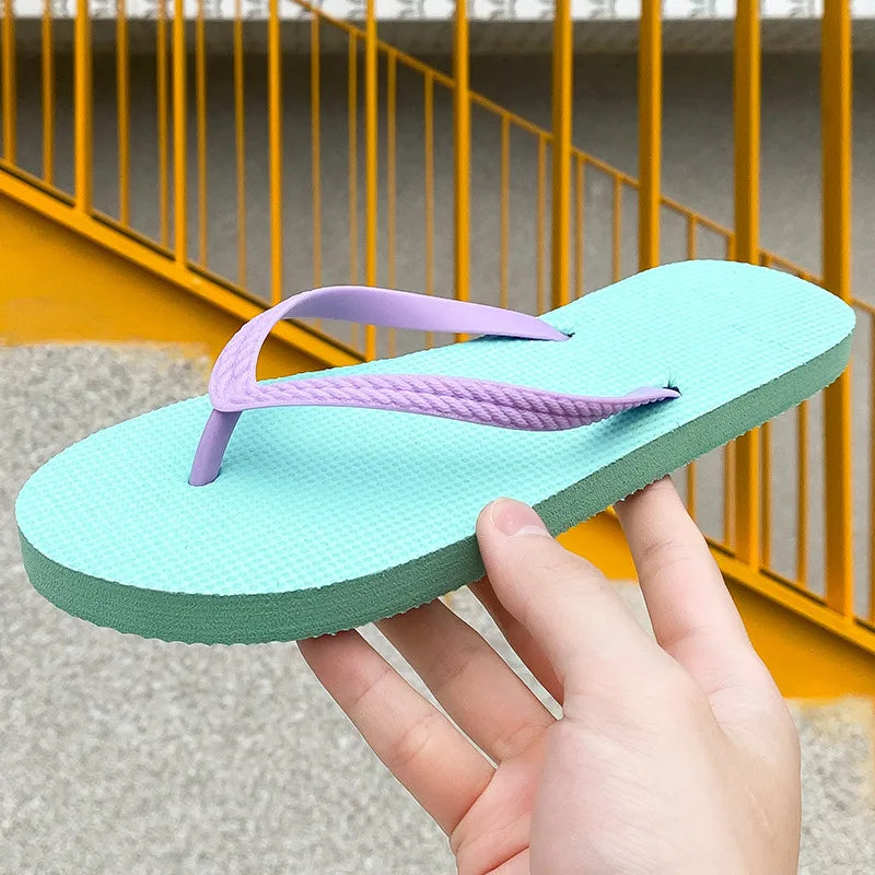Women's Lightweight Non-Slip Flip-Flop Slides & Slippers