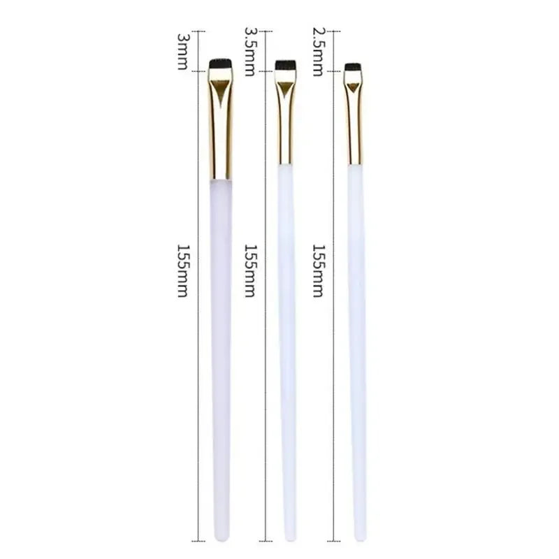 1 Pcs Gradient Handle Flat Brush Perming Eyelashes Lash Lift Tool Eyelash Perm Rod Eyelash Applicator Makeup Tools & Accessories Peaceful Pleasures Health and Wellness