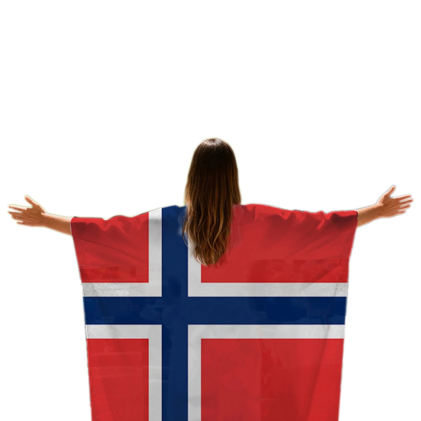 2026 World Cup Football Flag Cape | Wearable Fan Shawl