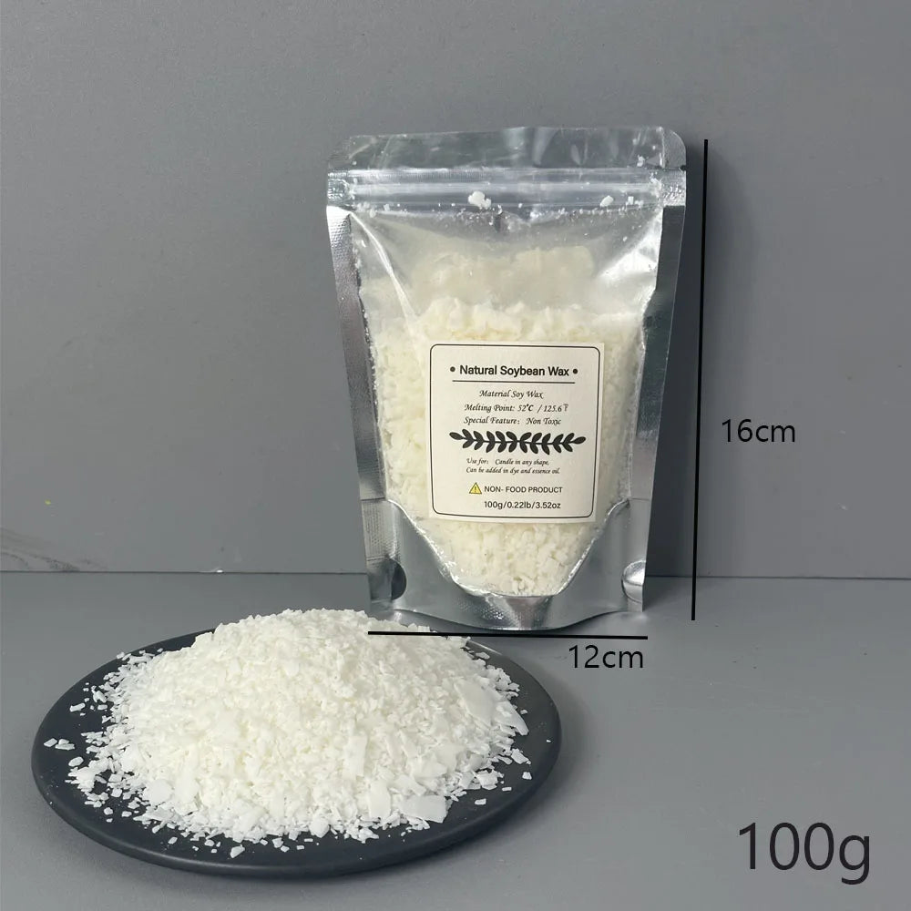 100% Pure Soy Wax for DIY Candle Making – Additive-Free