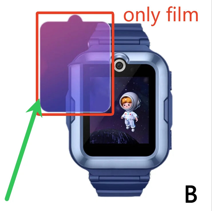 Huawei Kids Watch 4 Pro Tempered Glass Screen Protector – 9H Anti-Scratch Blue Light Filter Film Peaceful Pleasures Health and Wellness Purple