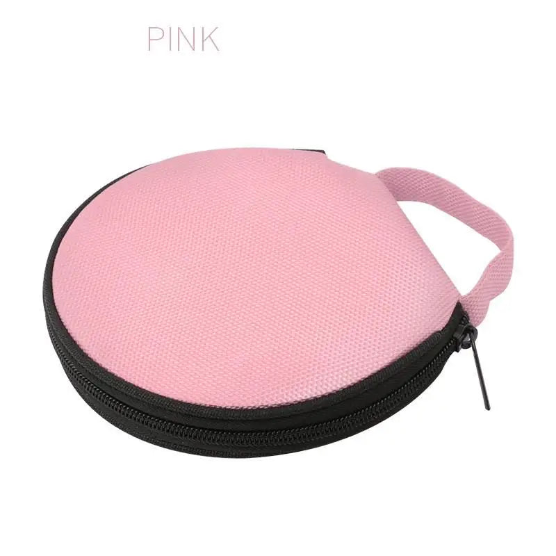 Round Oxford Cloth Zipper Storage Pouch – Travel & Home Organizer