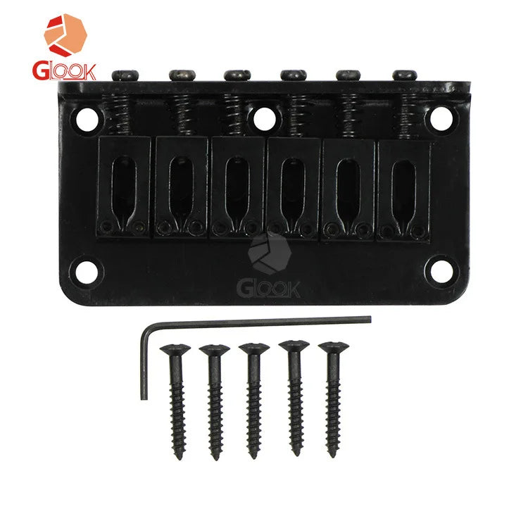 Electric Guitar Fixed Bridge String Plate Rear Wear Instrument