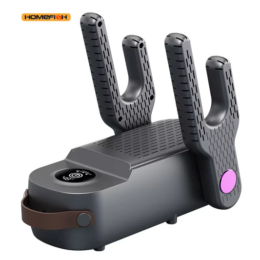 HOMEFISH Automatic Shoe Dryer & Deodorizer | Timer Drying Device Shoe Dryer Peaceful Pleasures Health and Wellness