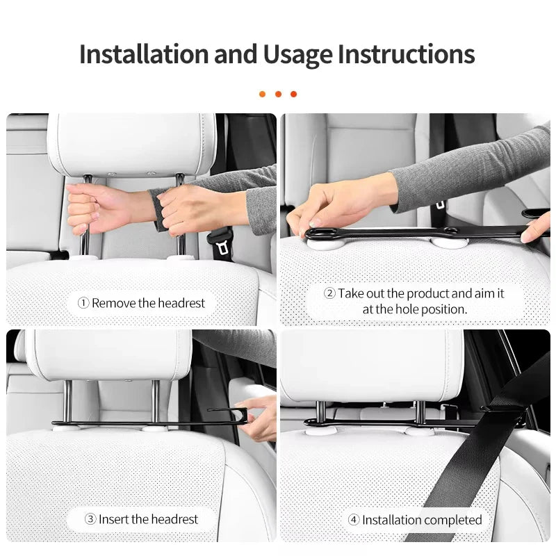 Car Seat Belt Holder & Extension Fixator – Anti-Pinch Clip