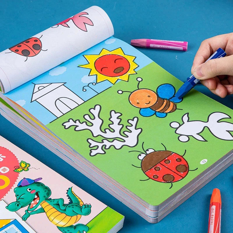 2000 Cases Children Learning Paint Sketching Creative Graffiti