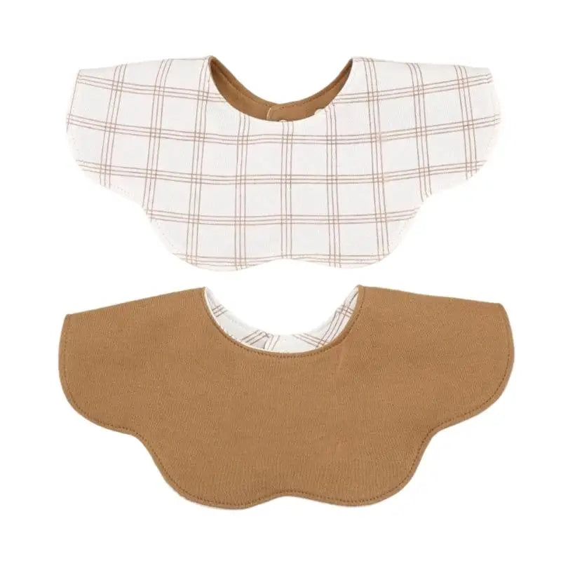 Double-Sided Cotton Baby Bib | 360° Toddler Burp Cloth