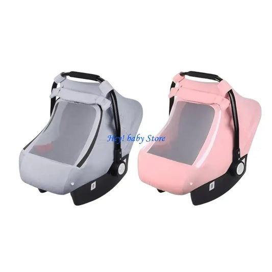 360° Windproof Baby Stroller Cover – Breathable Cotton Pram Protector Stroller Cover Peaceful Pleasures Health and Wellness