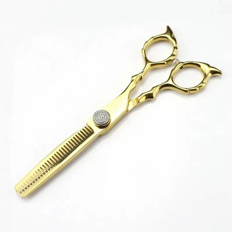 Professional Japan 440c 6 '' Upscale Cross Scissor Hair Scissors Haircut Thinning Barber Cutting Shears Hairdressing Scissors Peaceful Pleasures Health and Wellness