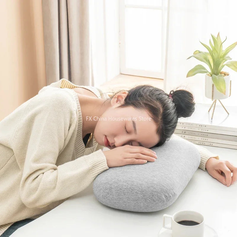 Multifunction Memory Foam Neck Pillow Slow Rebound Soft Travel Pillow for Sleeping Cervical Health Massage Nap Pillows Peaceful Pleasures Health and Wellness