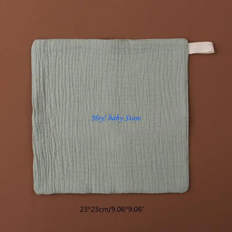 Soft Cotton Baby Washcloths – Reusable Nursing Towels, 5 Pack