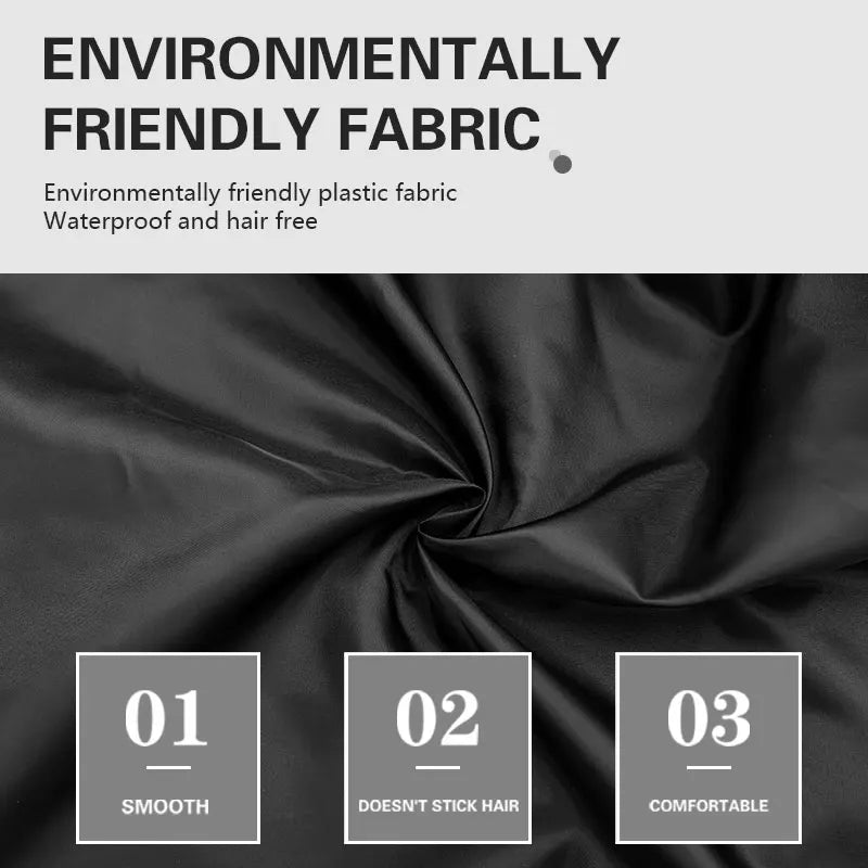 Barber Haircut Cloth Adjustable Closure Hairdressing Apron Anti-static Barbershop Capes Waterproof Hairdresser Coats Styling Peaceful Pleasures Health and Wellness