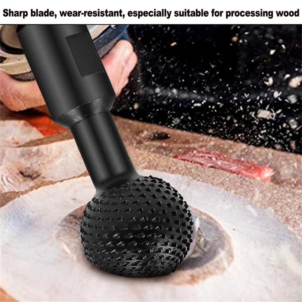 Spherical Wood Grinding Head for Angle Grinder M10/M14 Peaceful Pleasures Health and Wellness