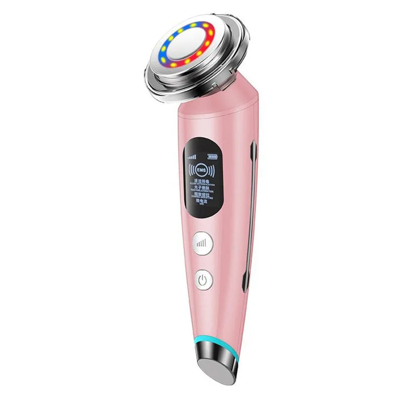 ‌Facial Massager - 4-in-1 Anti-Aging Device with Light Therapy, Wrinkle Reduction & Skin Rejuvenation for Home Use Peaceful Pleasures Health and Wellness