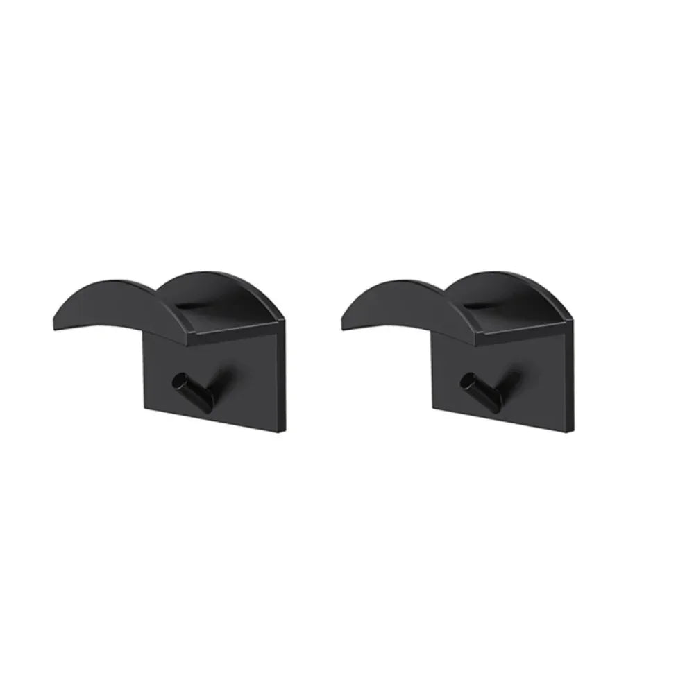 No-Drill Wall Hat Hooks – Baseball Cap Organizer, 2–10 Pack