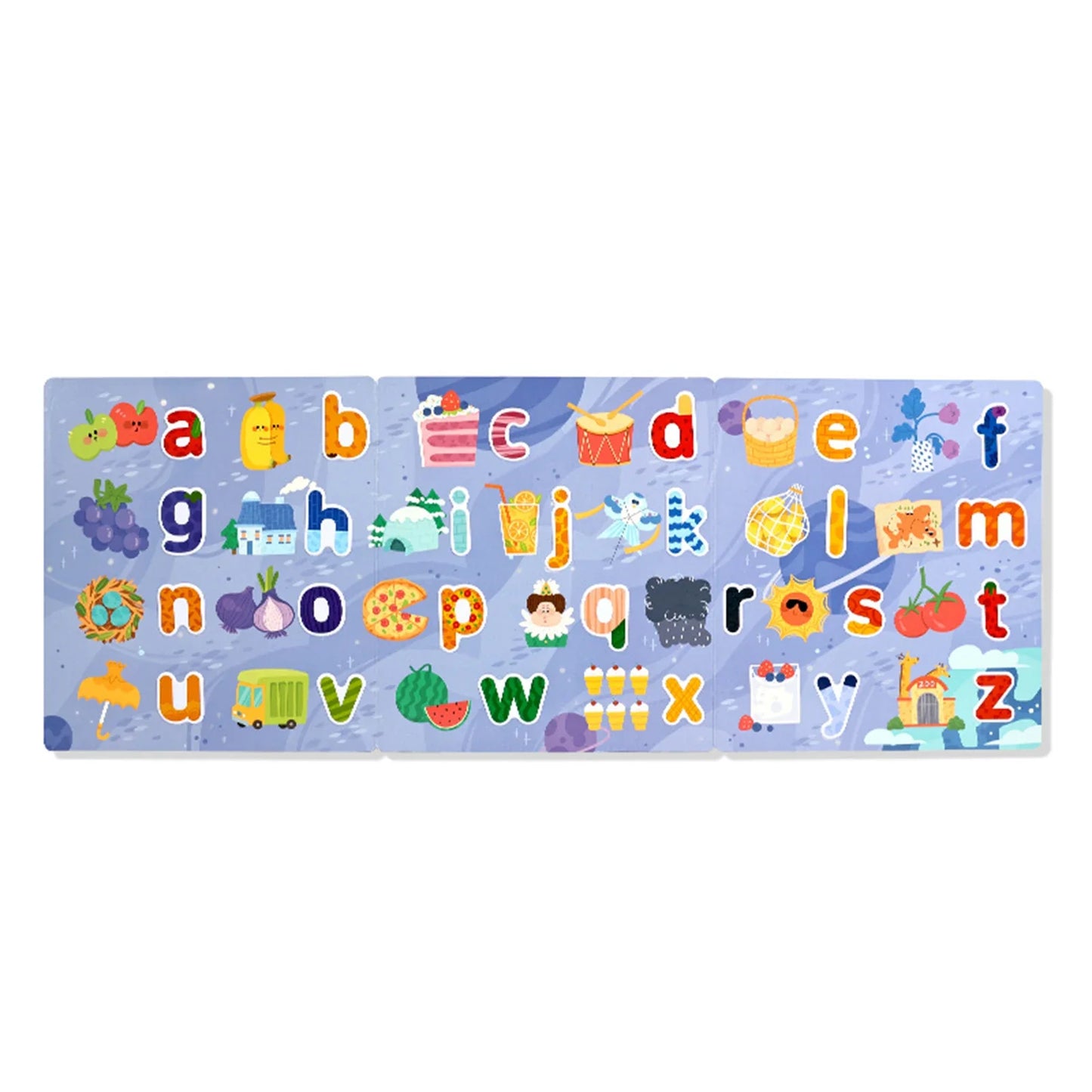 Reusable Kids Sticker Book – Color Learning Toddler Activity