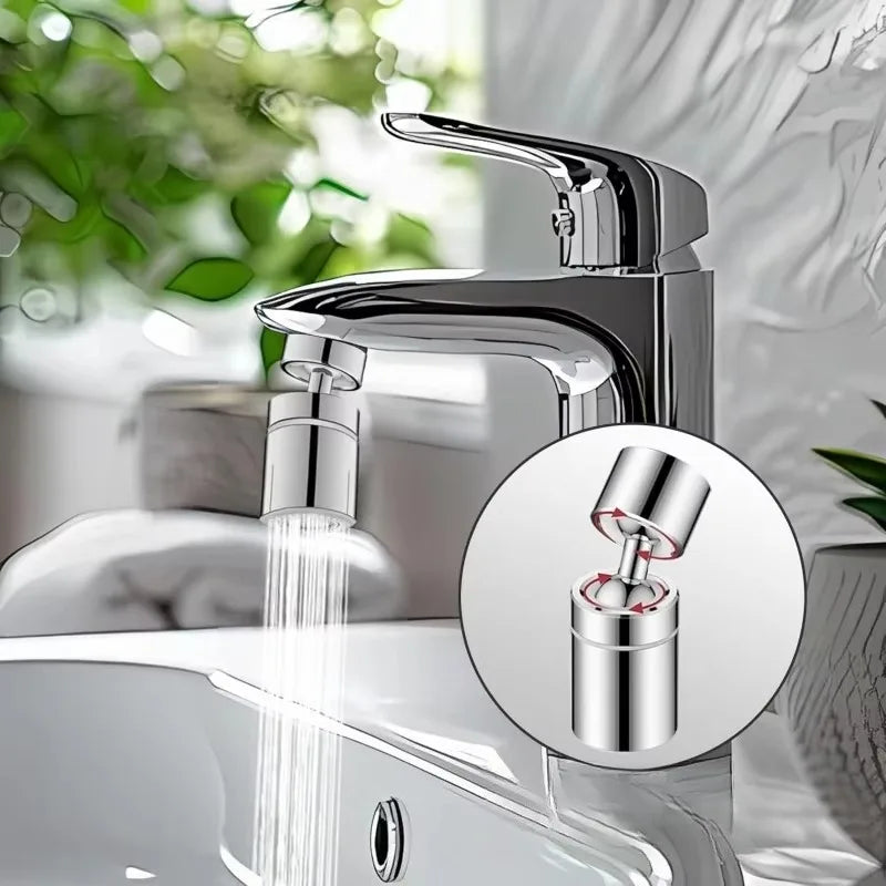 Kitchen Faucet Spray Head Filter & Splash-Proof Adapter