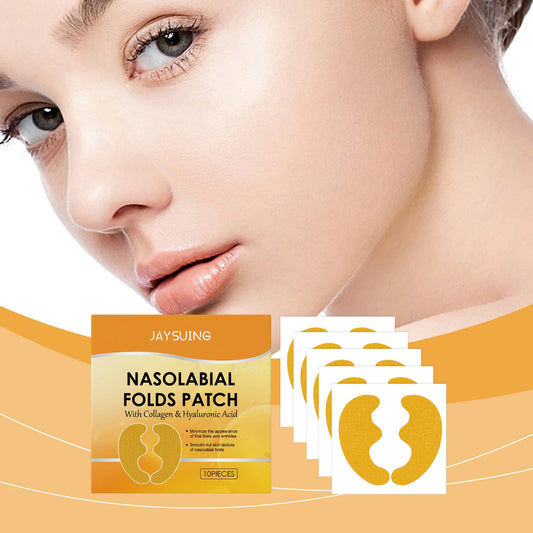 Hyaluronic Acid Nasolabial Fold Patches | Anti-Aging Collagen Mask Anti-Aging Face Patch Peaceful Pleasures Health and Wellness