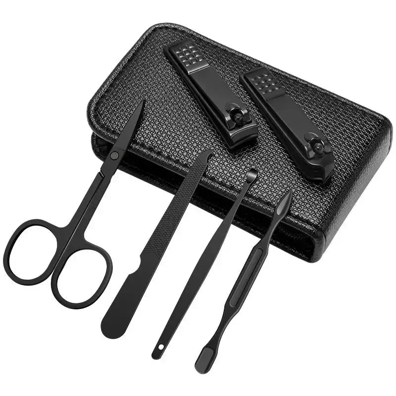 6-Piece Manicure & Pedicure Nail Clipper Set for Men & Women