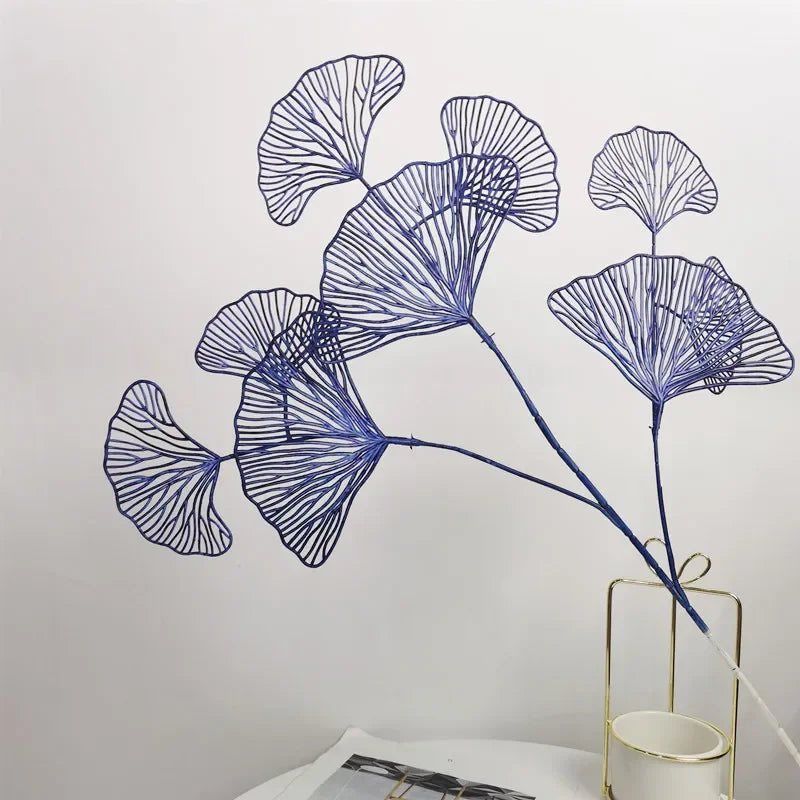 Silk Artificial Willow Bouquet | Fake Green Leaves for Home & Wedding