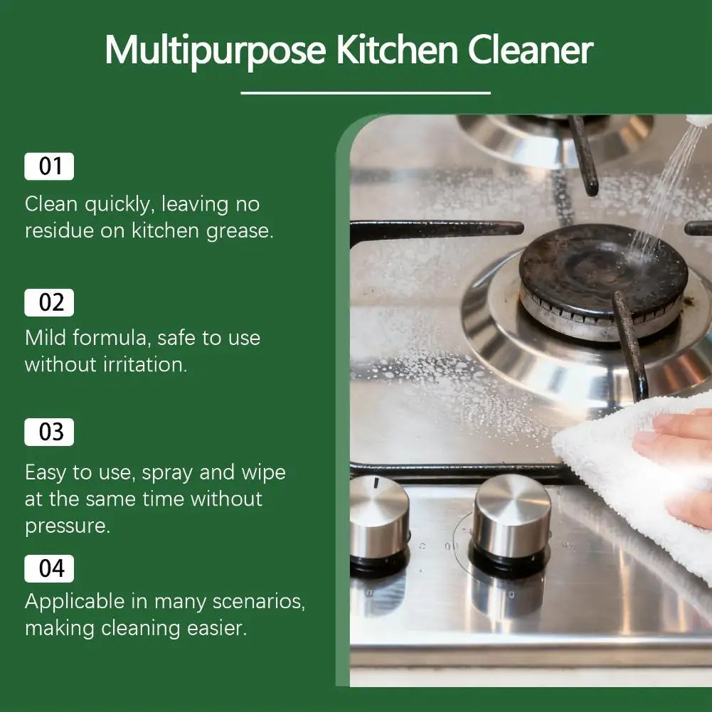 Powerful Kitchen Degreaser Spray – Oven & Grill Grease Remover
