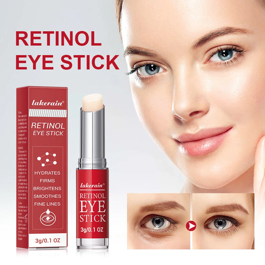 Anti-Wrinkle Eye Cream Stick Retinol Remove Eye Bags Dark Circles Anti Aging Lifting Whitening Moisturizing Brighten Eye Primer Peaceful Pleasures Health and Wellness