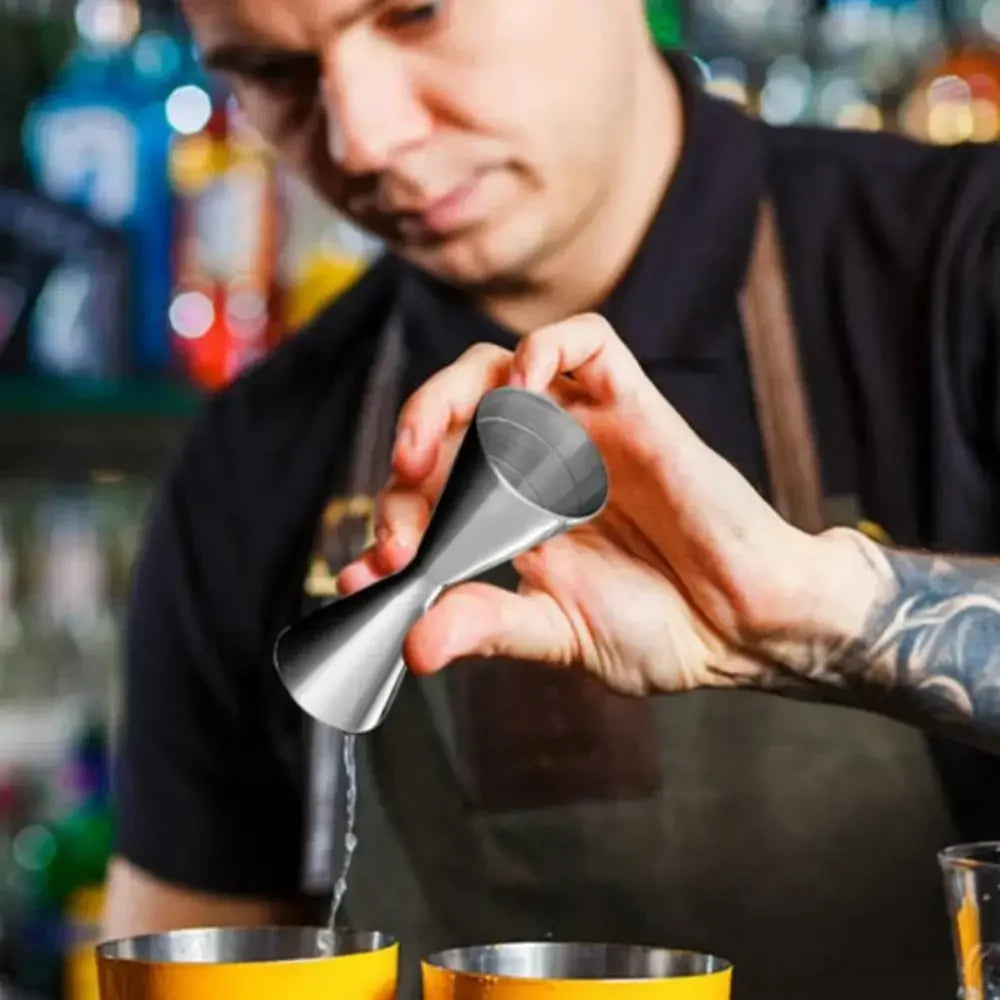 Dual Head Ounce Cup Japanese Style Measuring Cup with Graduation 30ml/45ml 30/60ml Bartender Kit Bar Coffee Baking Tools Peaceful Pleasures Health and Wellness
