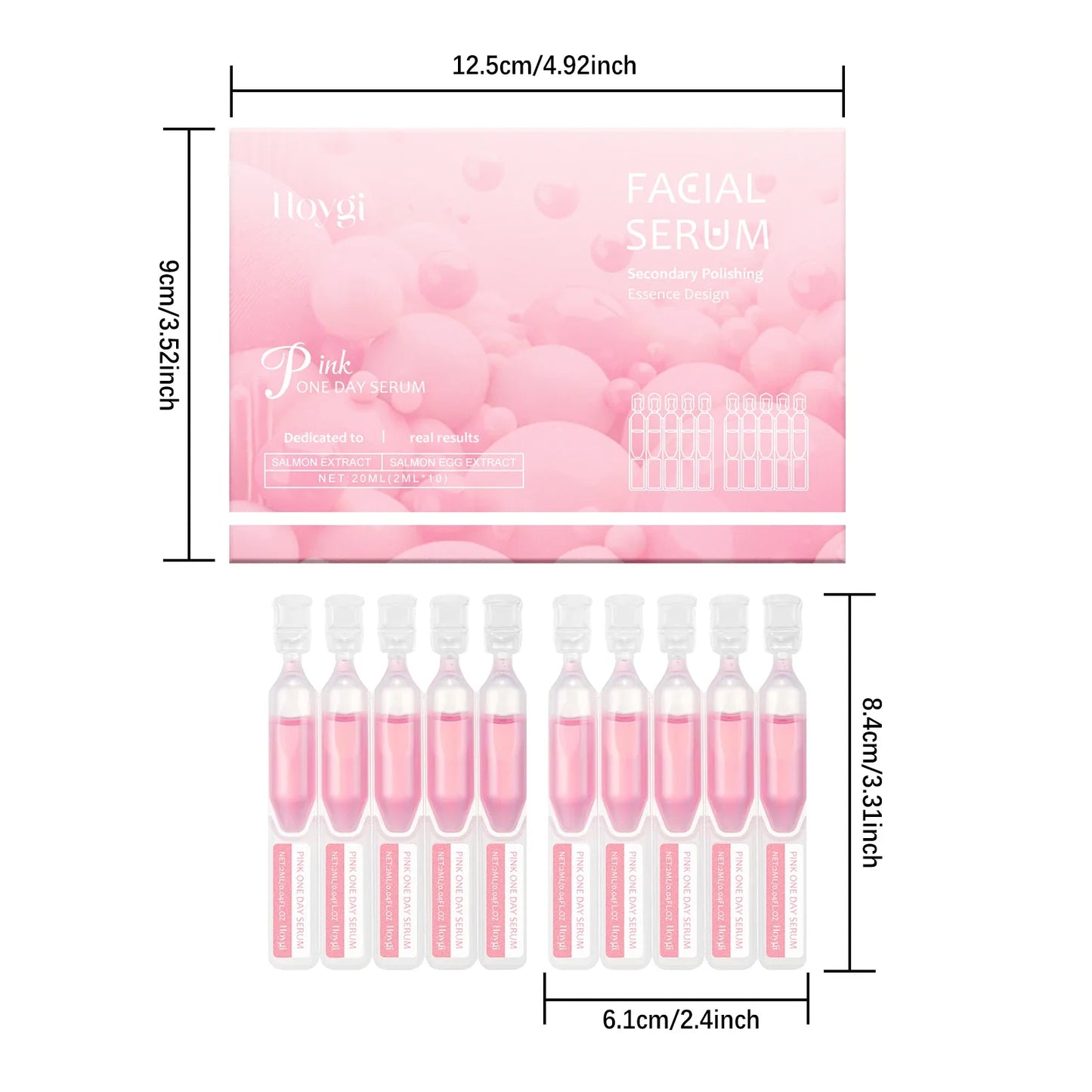 Hoygi Firming Hydrating Ampoule – Pore Refining Face Serum