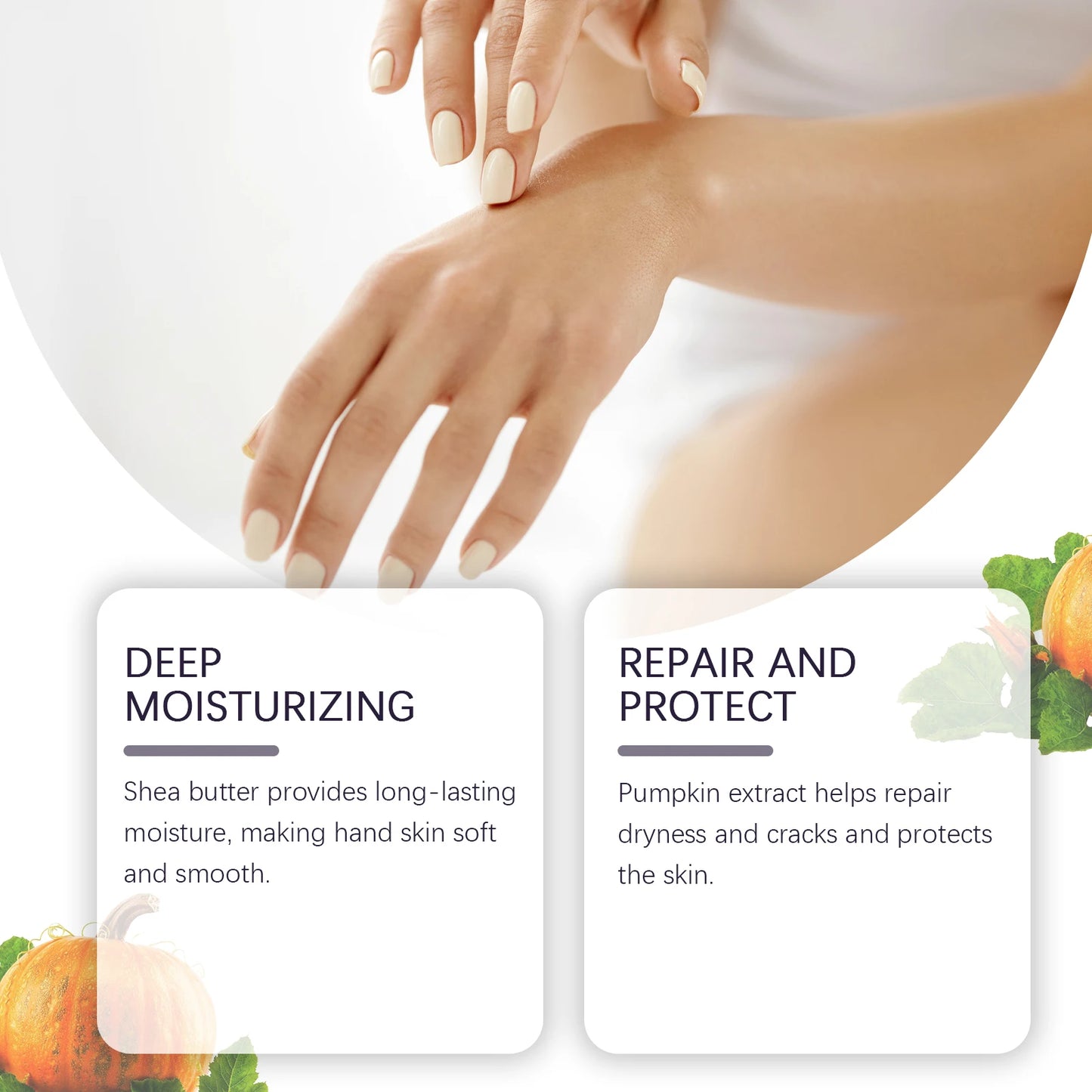OceAura Pumpkin Collagen Moisturizing Hand Cream 30ml