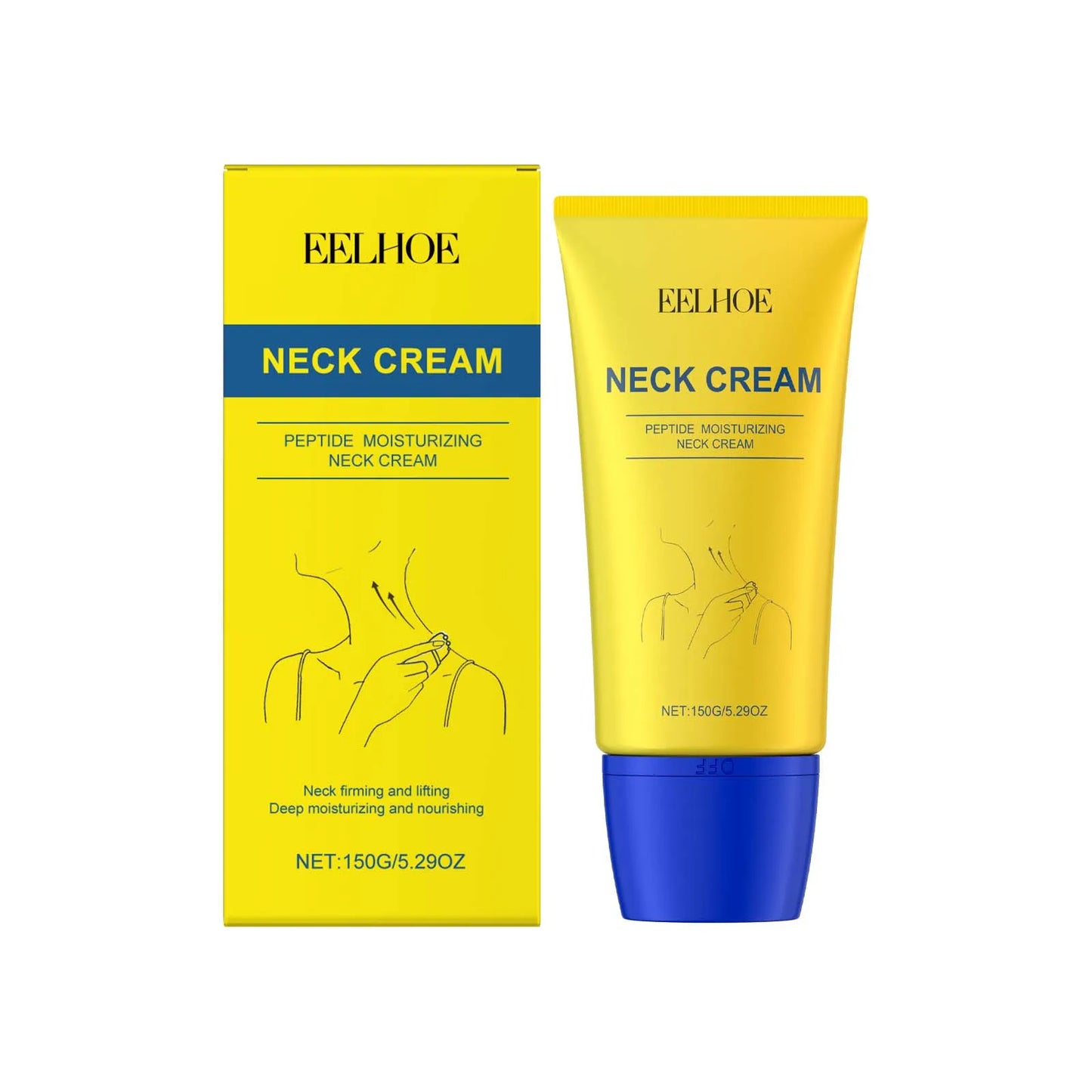 Firming Neck Cream with Roller – Anti-Aging & Lifting 150g