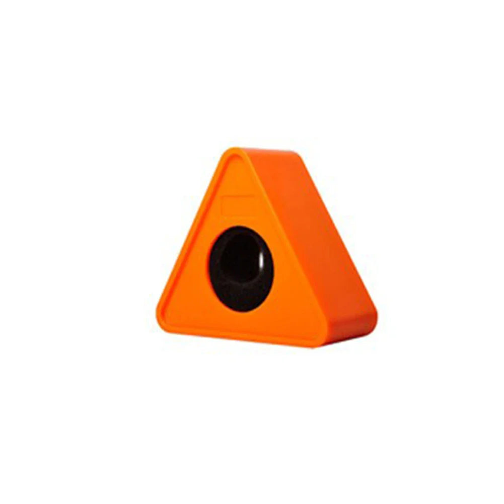 Interview Mic Flag Stand – ABS Logo Holder 38mm Square/Triangle