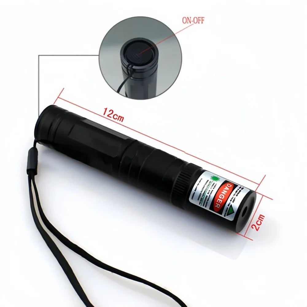 (Do not provide batteries) Mini LED Green Laser Pointer Pet Training Red dot Flashlight Toys for Pets and Cats birthday Gifts Peaceful Pleasures Health and Wellness