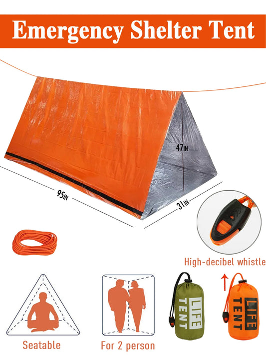 Disaster-relief Supplies Camping Tents Waterproof Baraca Washroom Tent 2 People Set Tent's Glass and Steel House Prevention Peaceful Pleasures Health and Wellness