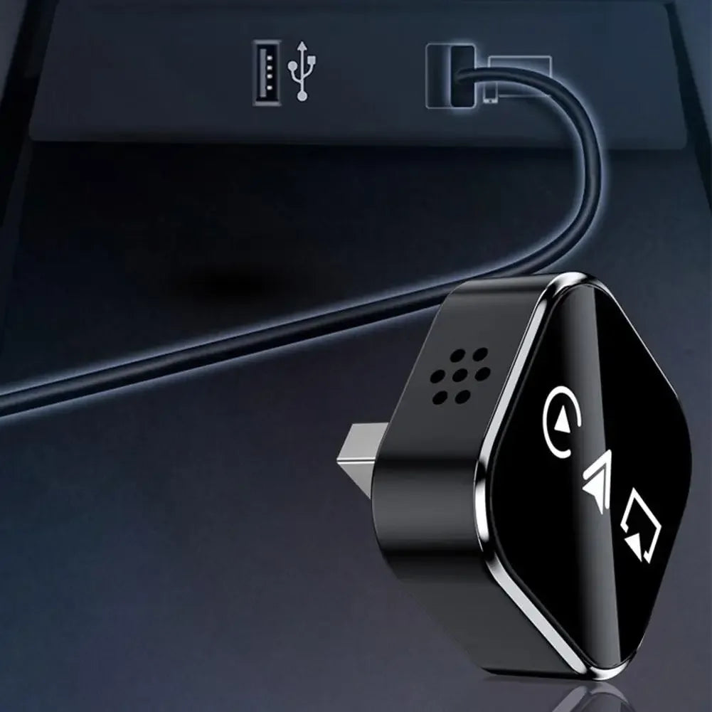 Wireless Carplay Android Auto Airplay Adapter 2025 New 3 in 1 AI Smart Mini Car Box Plug and Play Auto Connect WiFi Bluetooth Peaceful Pleasures Health and Wellness