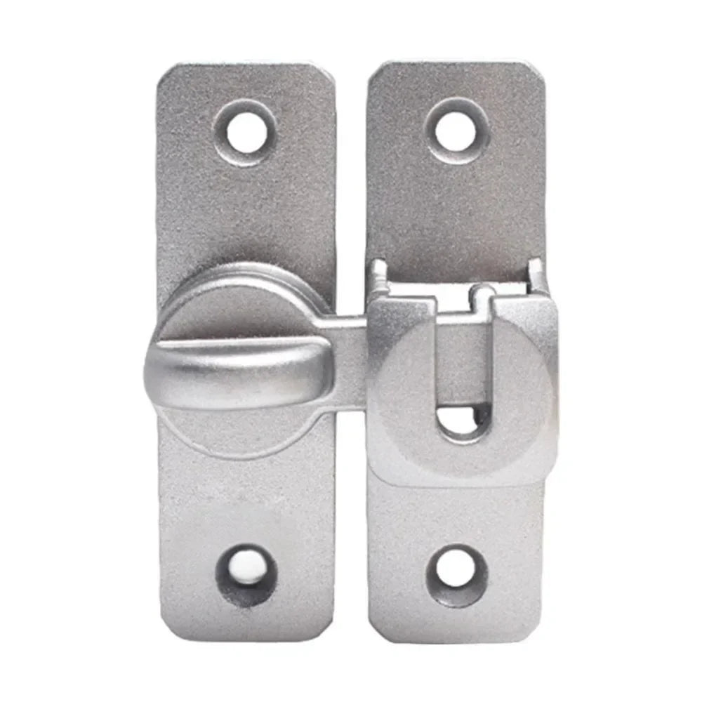 Aluminum Sliding Door Flip Latch Lock | No-Drill Security Bolt