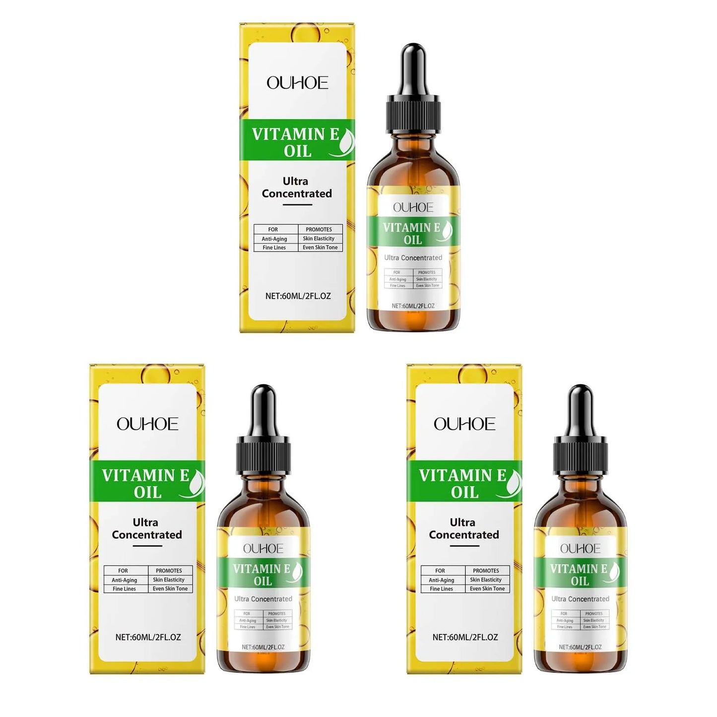 Vitamin E Body Oil – Firming, Brightening & Anti-Aging Skin