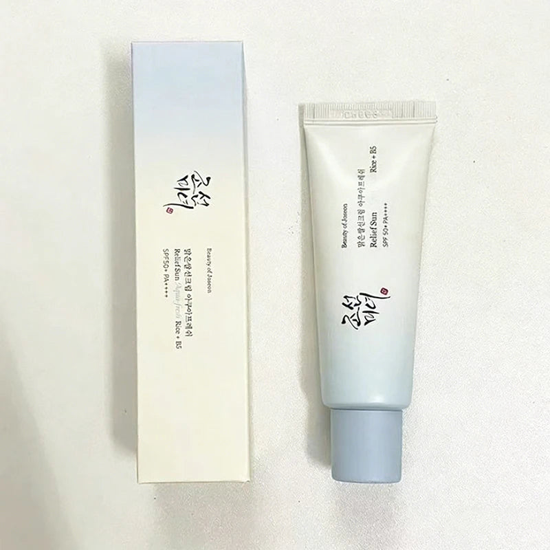 SPF50+ Anti UV Sun Block Facial 50ml Beauty of Joseon Brand Sunscreen for Body and Face Rice Probiotic Solar Blocker Skin Cream Peaceful Pleasures Health and Wellness
