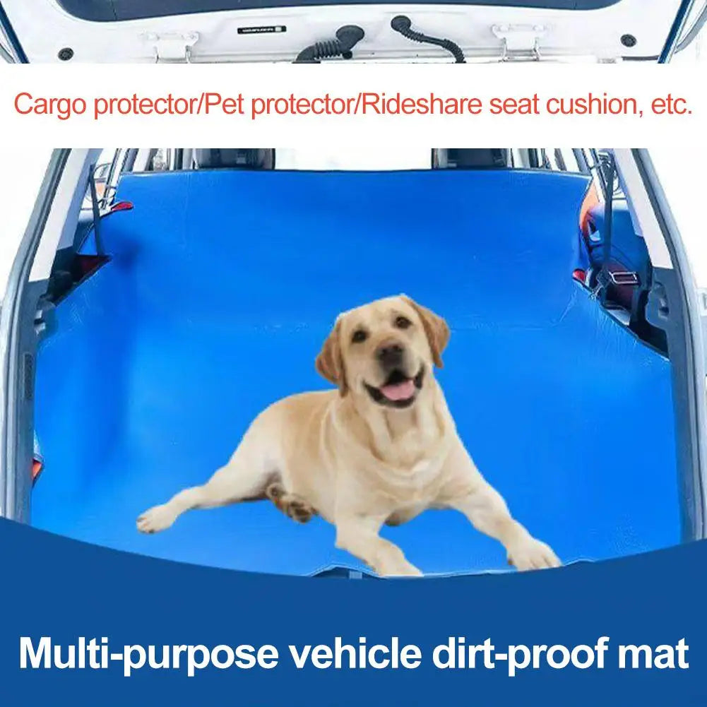Waterproof Car Trunk Mat – Anti-Slip Cargo Liner & Pet Cover