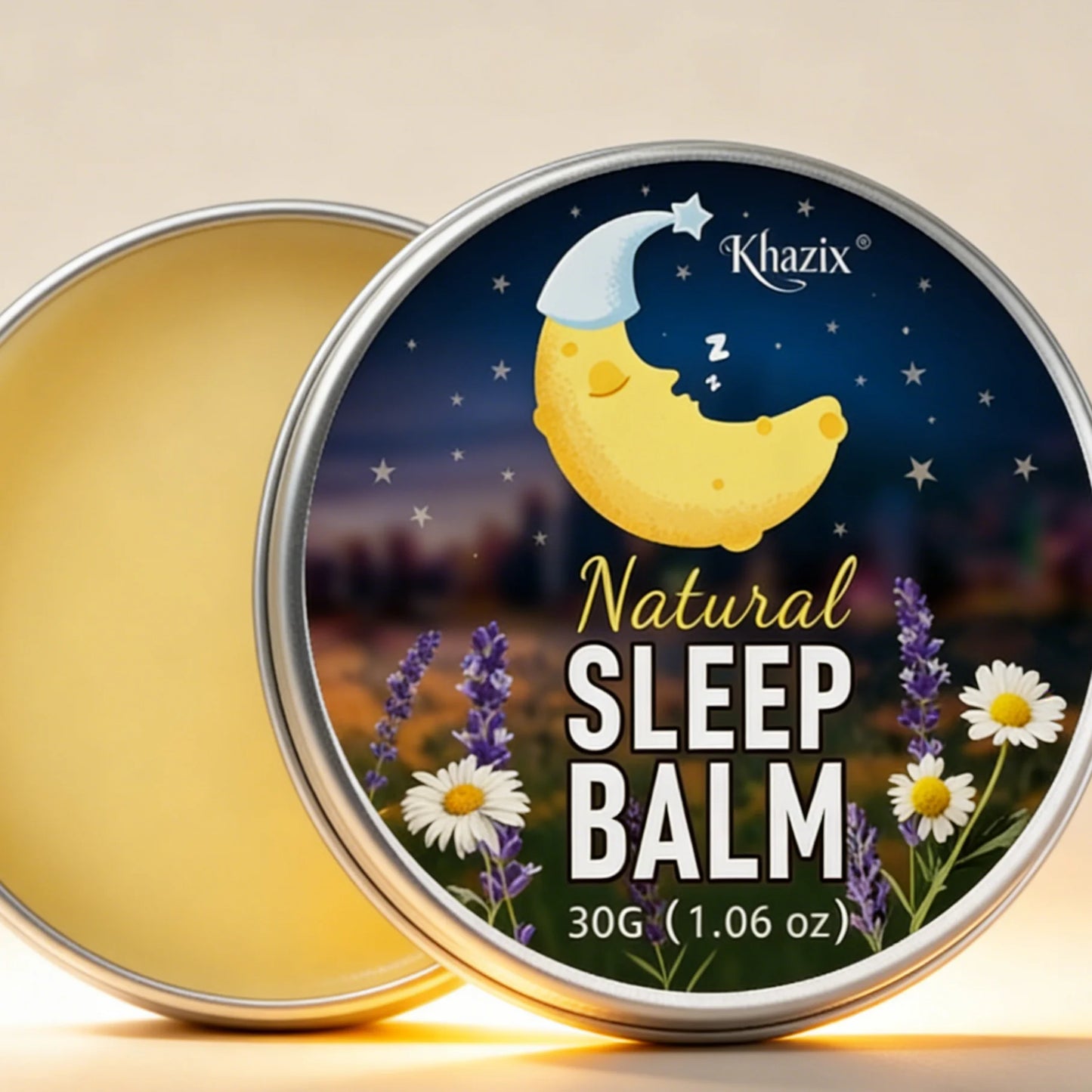 Sleeping Cream - Deep Moisturizing, Long-lasting Fragrance, Contains Lily, Chrysanthemum and Rosemary, Portable Night Cream Peaceful Pleasures Health and Wellness