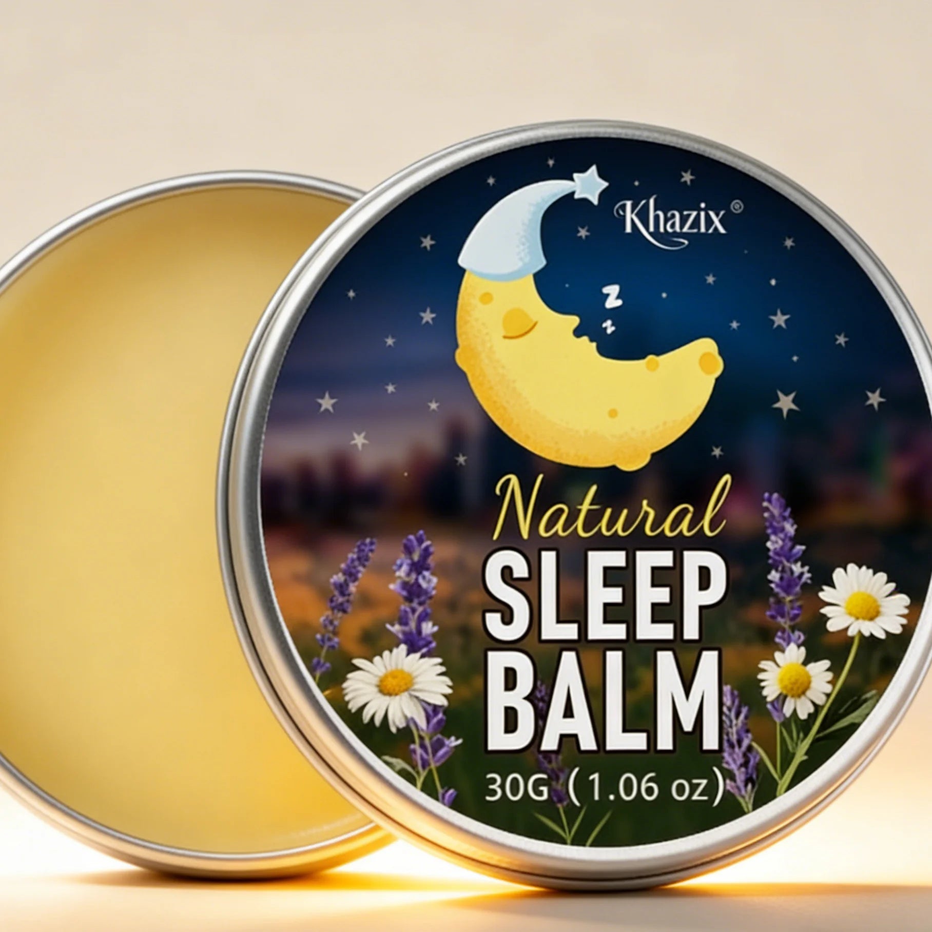 Sleeping Cream - Deep Moisturizing, Long-lasting Fragrance, Contains Lily, Chrysanthemum and Rosemary, Portable Night Cream Peaceful Pleasures Health and Wellness