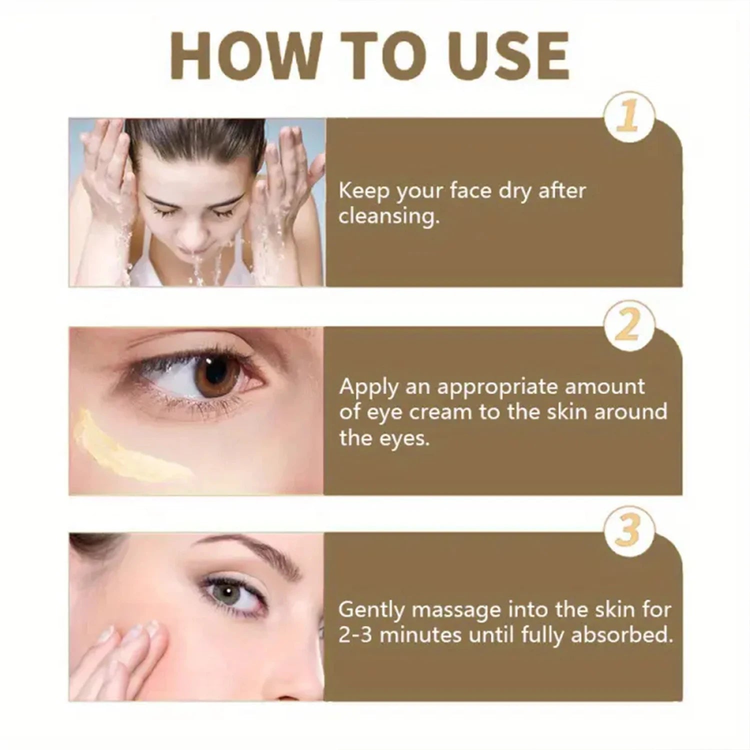Caffeine Eye Cream with Niacinamide & Hyaluronic Acid | 30g Anti-Aging Eye Cream Peaceful Pleasures Health and Wellness