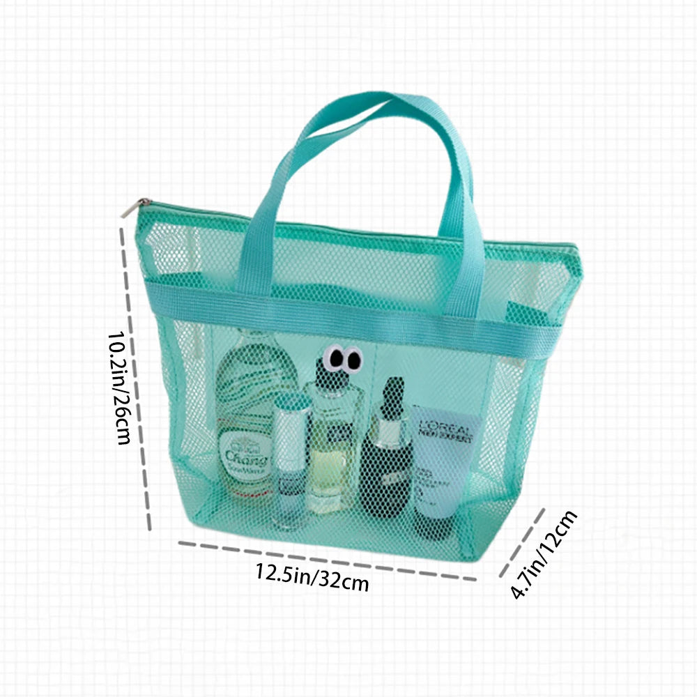 Big Eyed Fun Hand-held Beach Bag Wash Makeup Portable Large Capacity