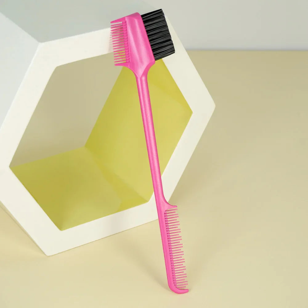 Double-Sided Hair Dye Brush & Comb Set – Salon & Home