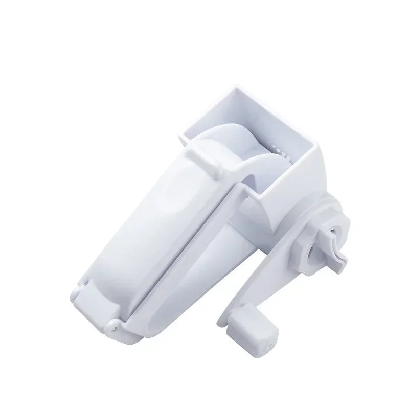 3-in-1 Hand Crank Rotary Cheese Grater – Stainless Steel